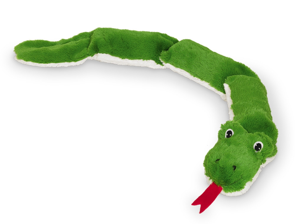 Pluche slang 85 cm groen