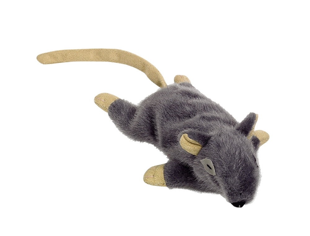 Pluche MUIS 14,5 cm grijs