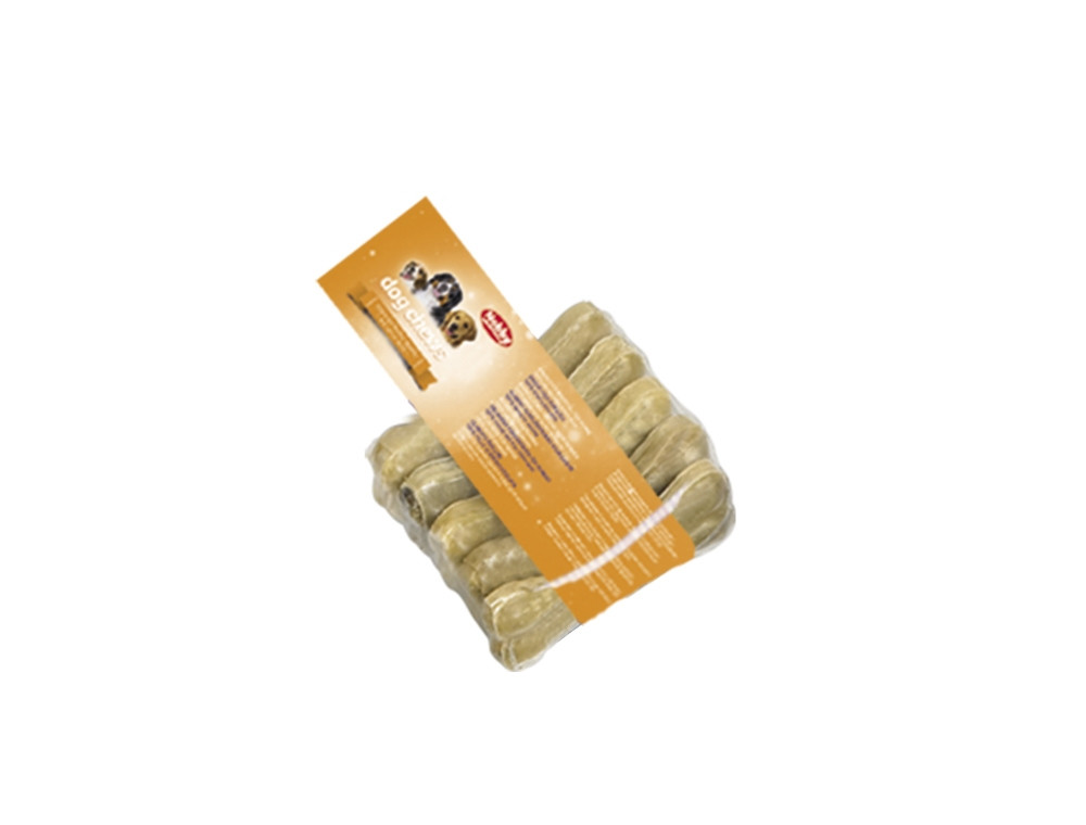 Botten van ongelooide huid geperst 5 stuks; 8,0 cm; 25 g 