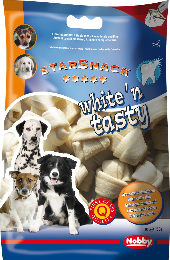 White'n Lekker geknoopt bot 6,5-7,5 cm, 160 g, 15 st. 