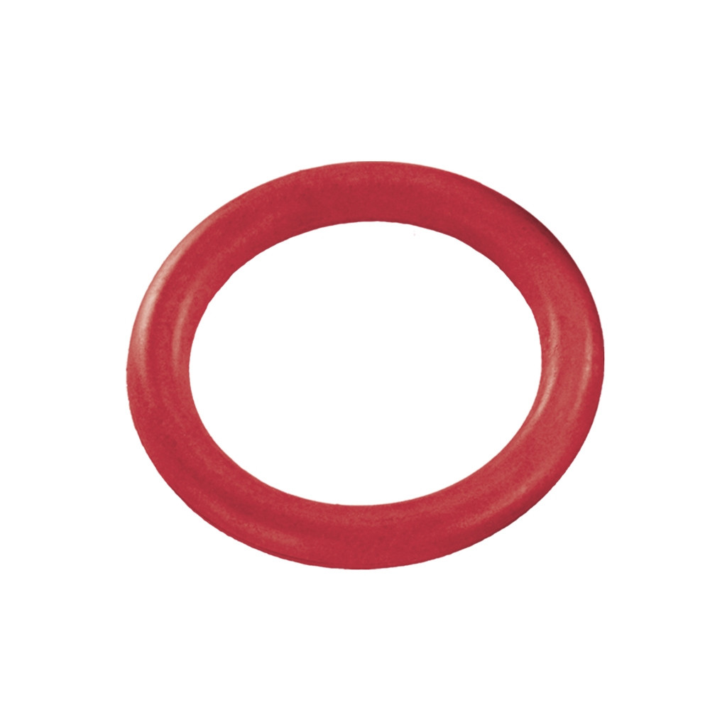 Rubberen speelgoedring 15 cm Mix kleuren