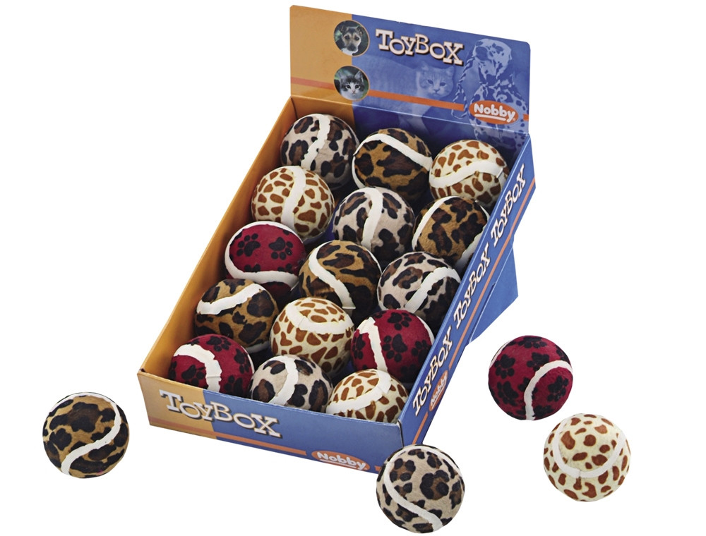 Schuimrubberen ballen display 15 pieces à 6 cm 