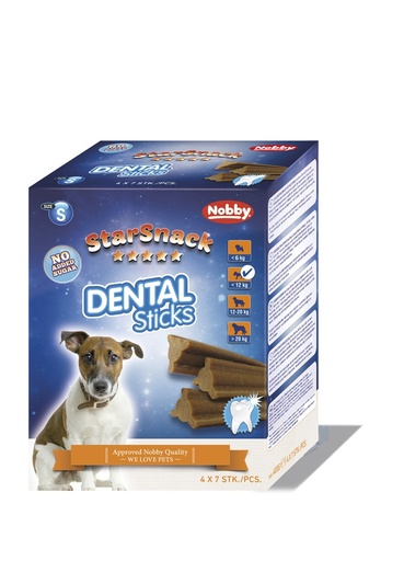 [NB69767] StarSnack “Tandsticks” small; 28 stuks; 400 g 