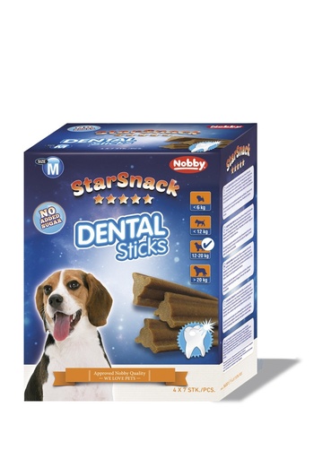 [NB69768] StarSnack “Tandsticks” medium; 28 stuks; 560 g 