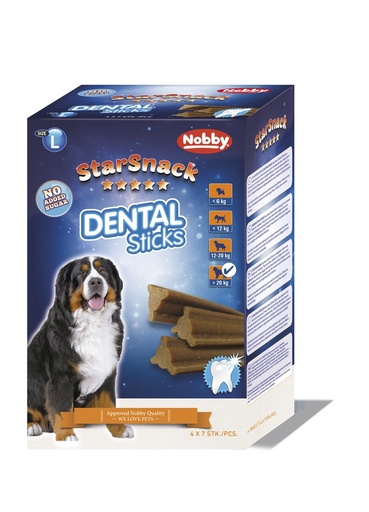[NB69769] StarSnack “Tandsticks” large; 28 stuks; 840 g 