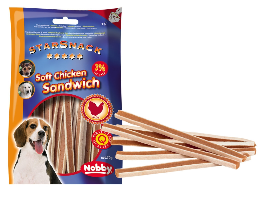 StarSnack Zachte Kipsandwich 70 g 
