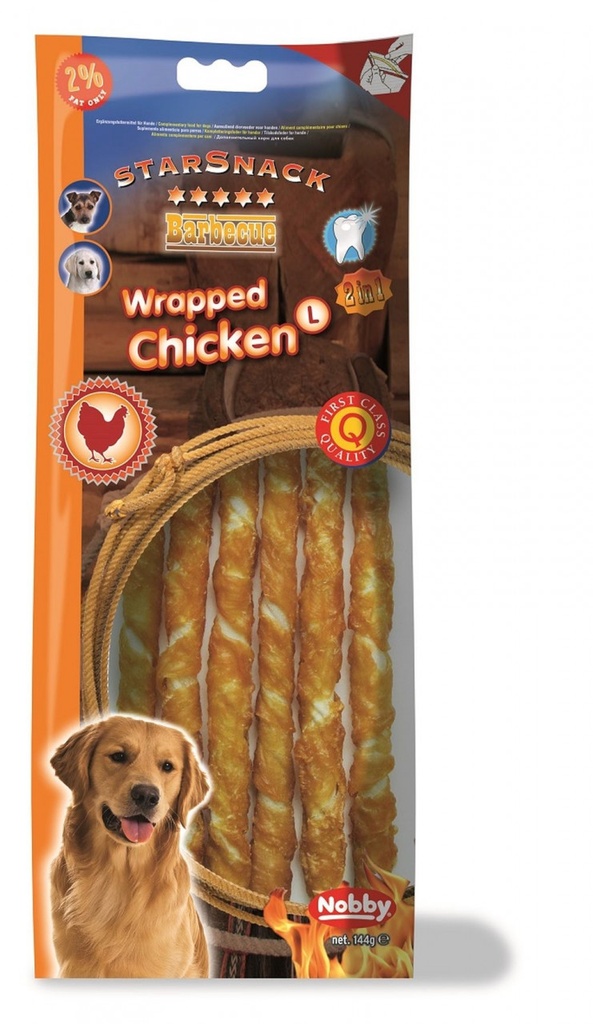 StarSnack Barbecue Verpakte Kip L, 144 g 