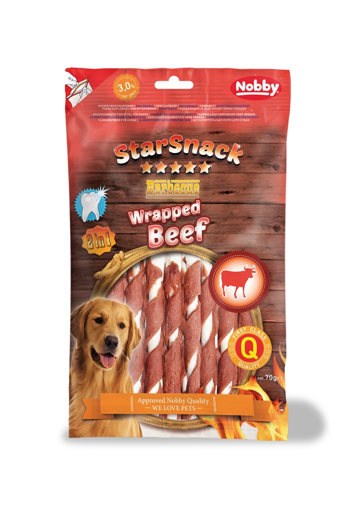 StarSnack Barbecue Verpakt Rundvlees