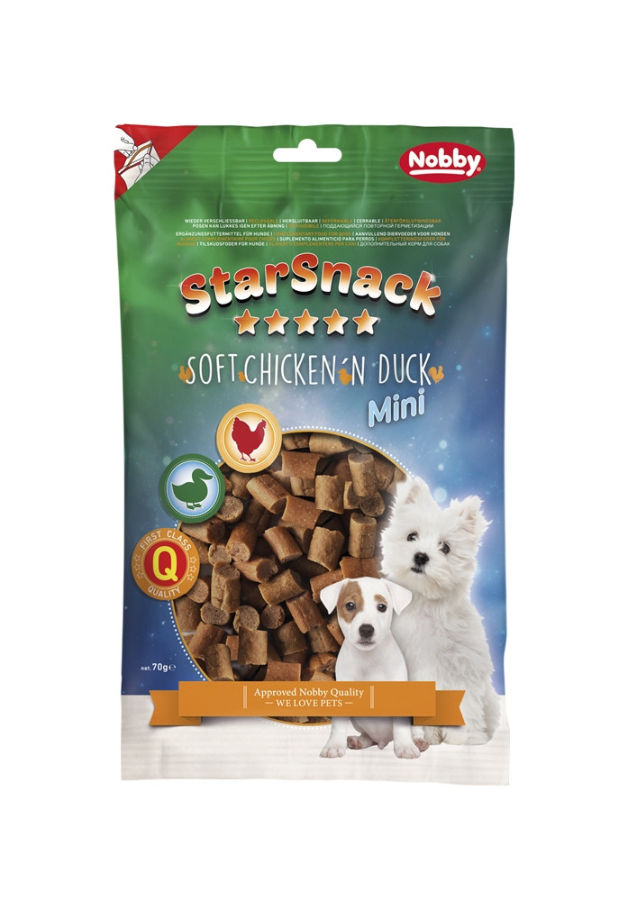 StarSnack MINI Kip en Eend 70 g 