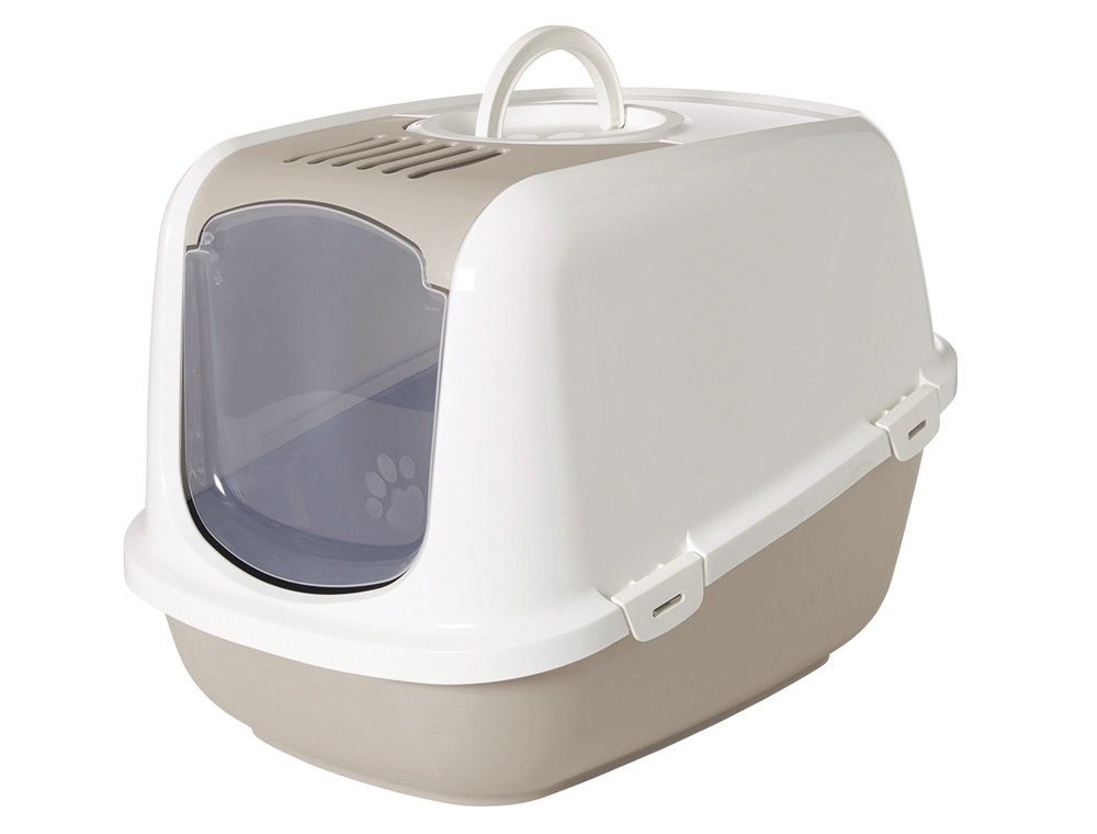 Kattentoilet "NESTOR JUMBO" 66,5 x 48,5 x 46,5 cm mocha