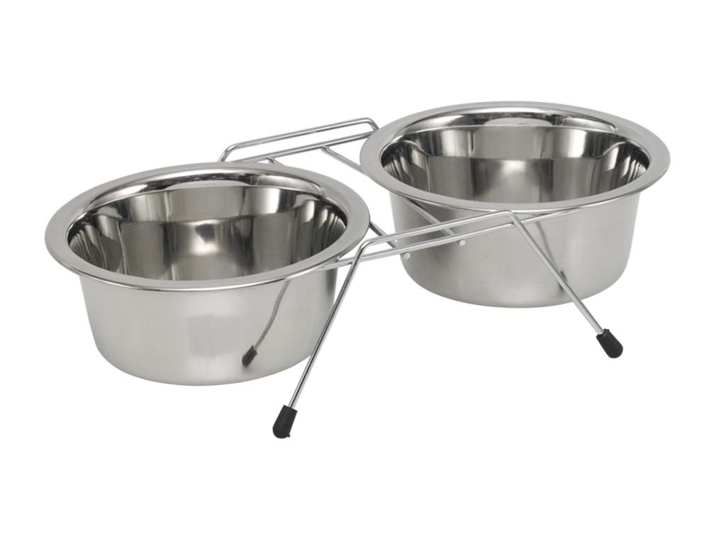Houder voor kommen DOUBLE DINER 16,5 cm 0,80 ltr incl. 2 kommen