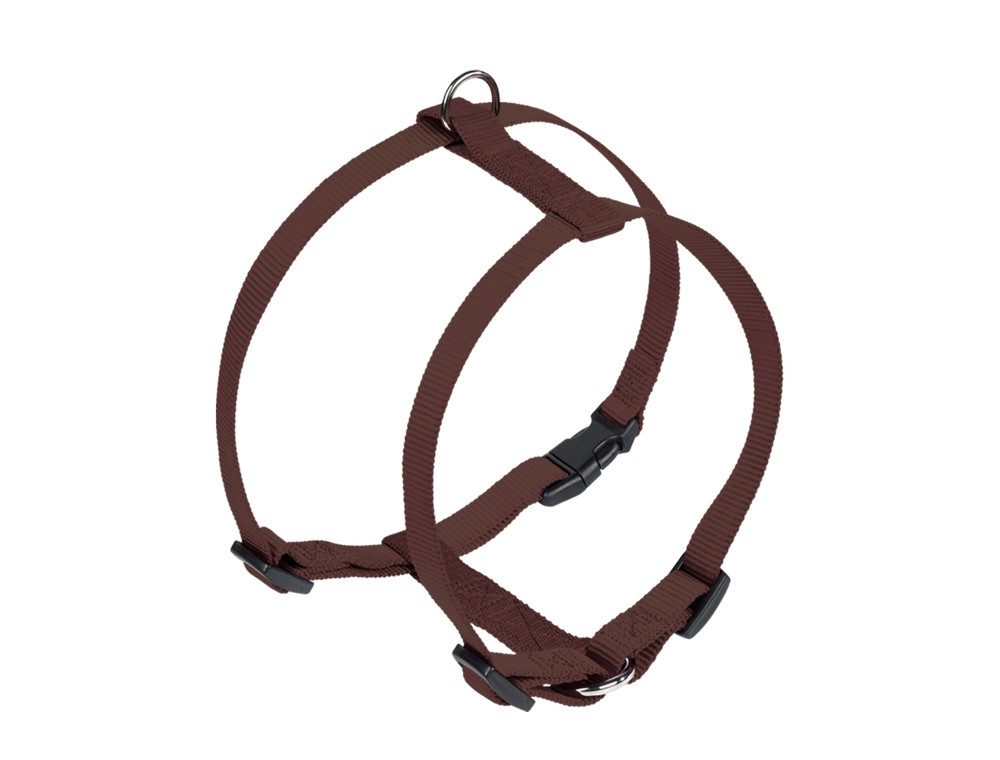Harnas "Klassiek" borst: 70/90 cm; b: 25 mm bruin
