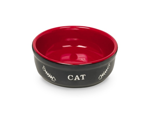 [NB73387] Kat keramische schaal "CAT"