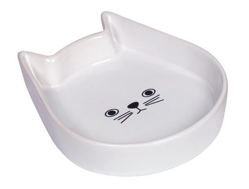 [NB73760] Keramieken kattenbakje "Kitty Face"