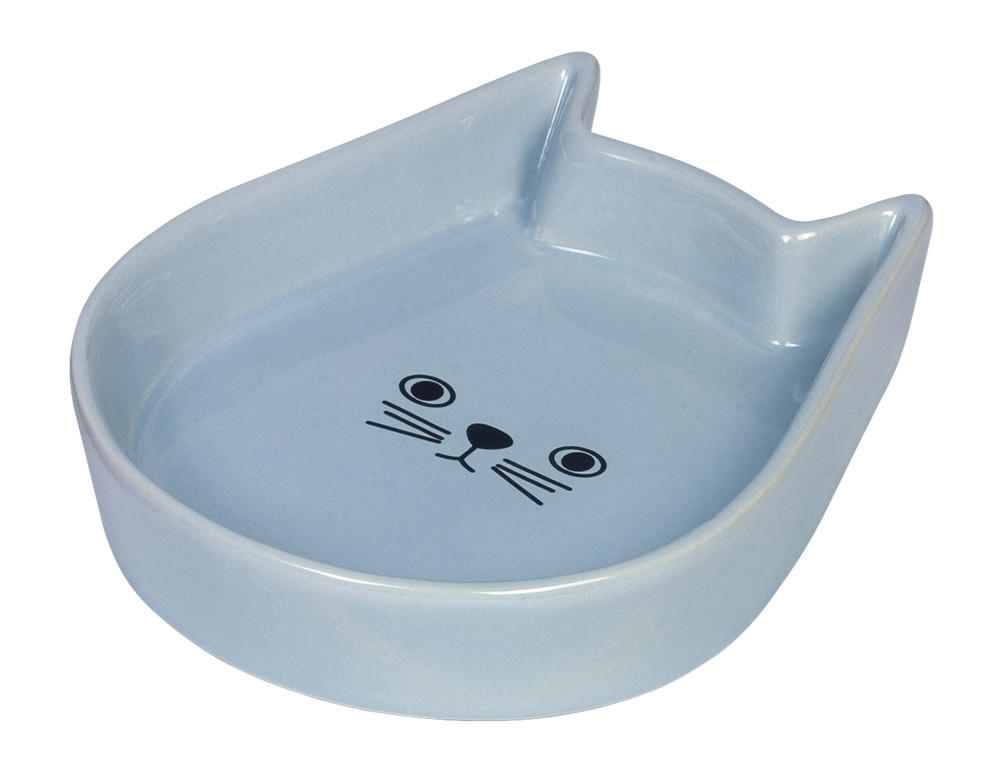 Keramieken kattenbakje "Kitty Face"