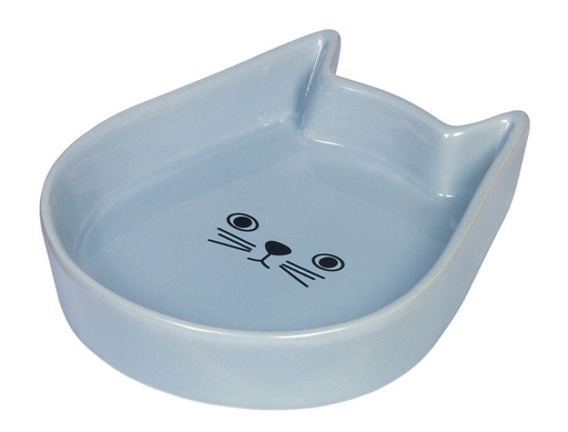 [NB73761] Keramieken kattenbakje "Kitty Face"