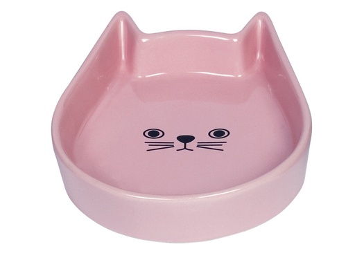 [NB73762] Keramieken kattenbakje "Kitty Face"