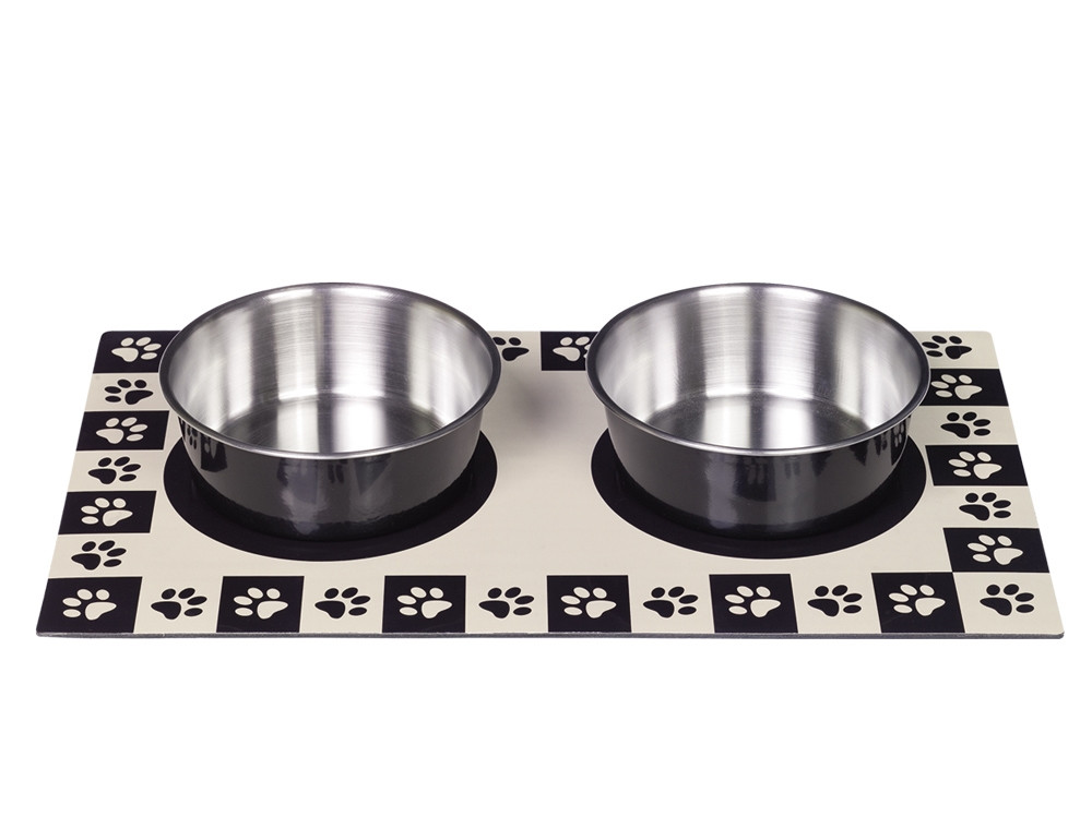 "MAGNETISCHE" set L 2 x 16 cm 0,92 ltr creme-zwart