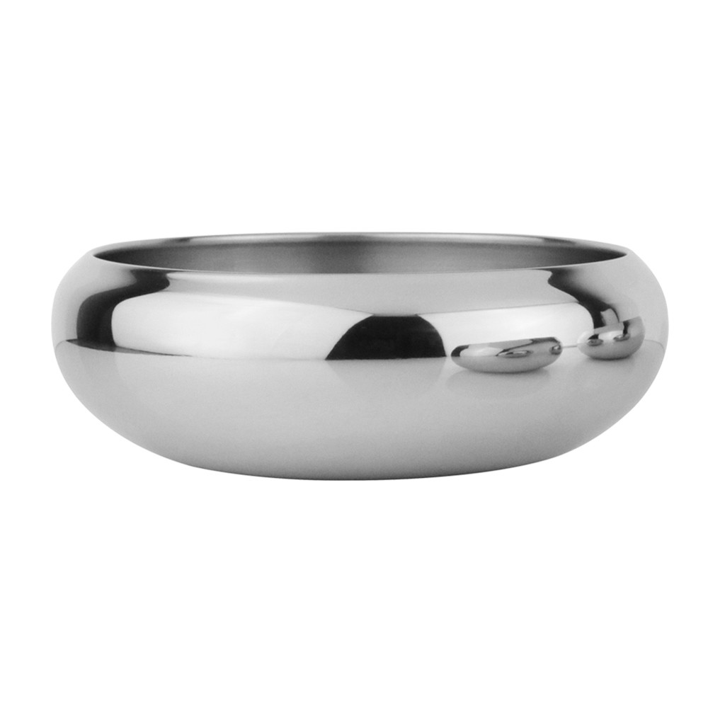 Roestvrijstalen kom "ASIL", antislip  17 X 6 cm;  1150 ml 
