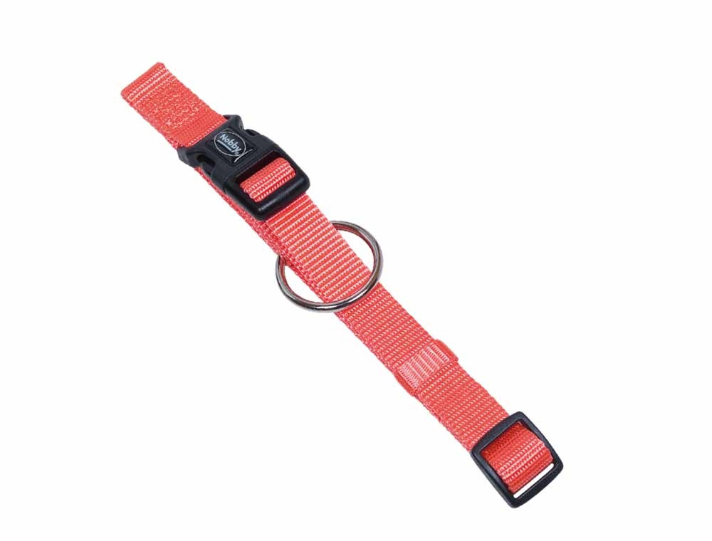 Kraag "Klassiek" l: 20-35 cm; b: 10 mm koraal