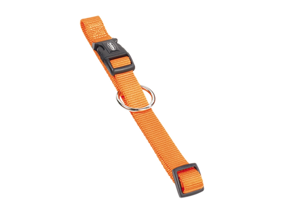 Kraag "Klassiek" l: 30-45 cm; b: 15 mm oranje