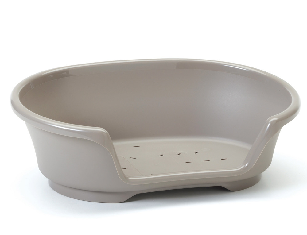 Bed "Cozy Air" 55 cm warm grijs