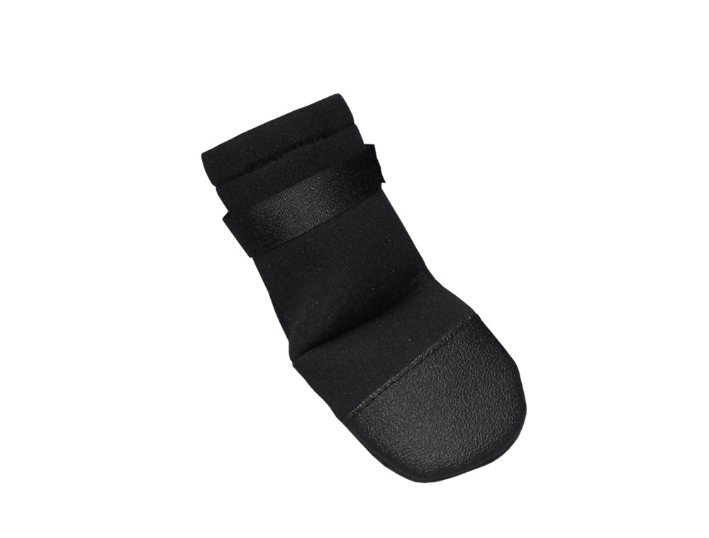 Pootbeschermingsschoen "Neopreen" 2 st Maat: S (1x velcro stip) zwart