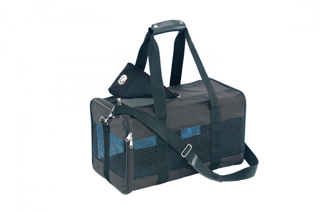 Draagtas nylon L: 53 x 30 x 30 cm zwart