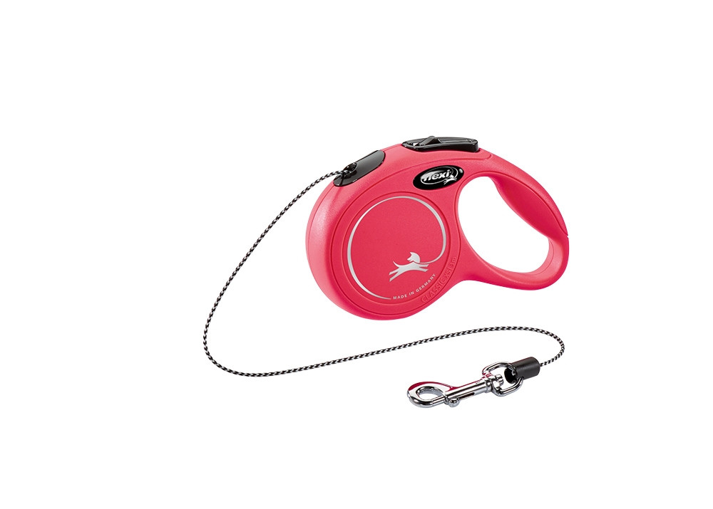 Flexi NEW CLASSIC XS-koord CORD 3 m rood