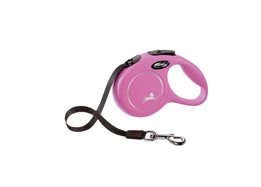 Flexi NIEUWE KLASSIEKE XS TAPE 3 m roze