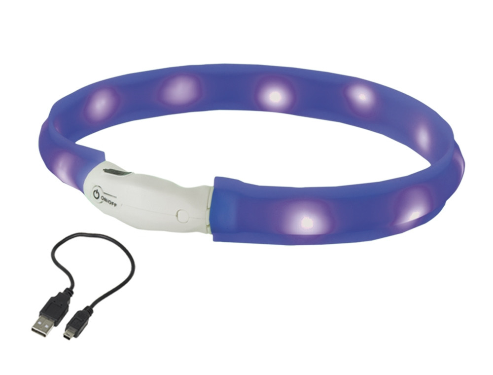 LED-lichtlint breed "ZICHTBAAR" S: 25 mm; 40 cm blauw