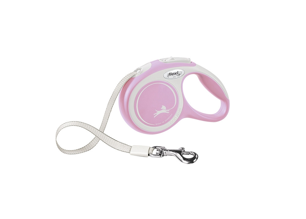 Flexi New Comfort XS-tape TAPE 3 m rose