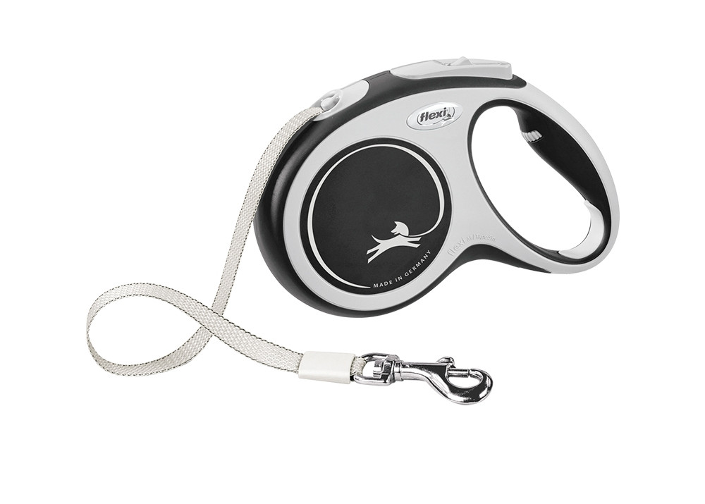 Flexi Nieuw Comfort M TAPE 5 m zwart