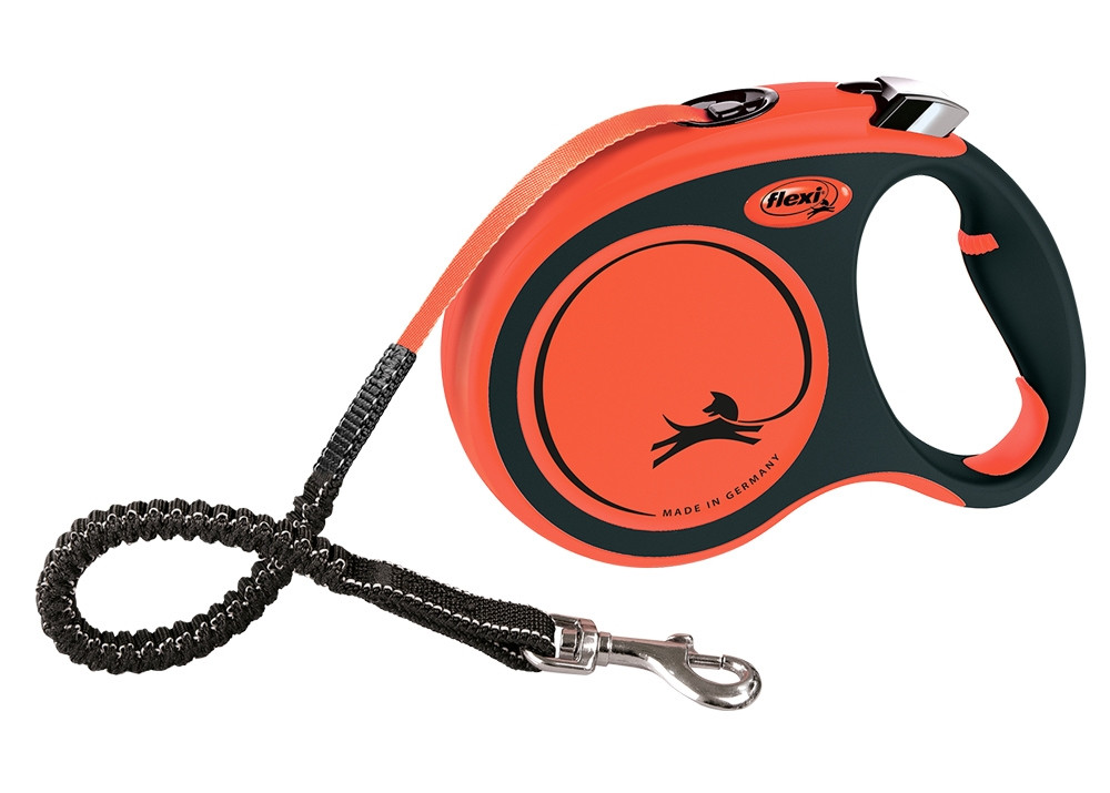 Flexi XTREME L TAPE 5 m zwart/oranje