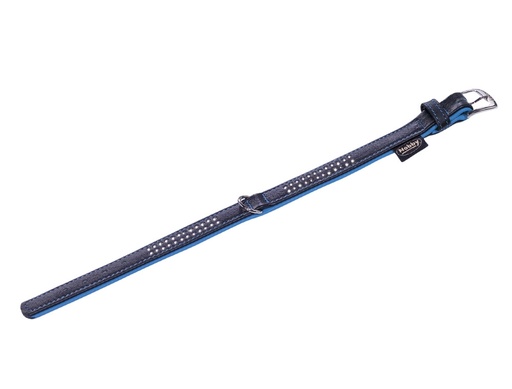[NB7793701] Kraag "PACIFIC DELUXE" enkele rij L: 32cm; (25-30cm) b: 14/16mm rood