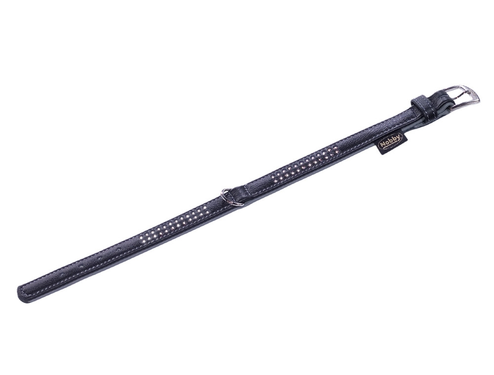 Kraag "PACIFIC DELUXE" dubbele rij L: 37cm; (30-35cm) b: 17/19mm groen