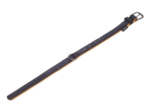 [NB7793874] Kraag "PACIFIC DELUXE" dubbele rij L: 37cm; (30-35cm) b: 17/19mm grijs