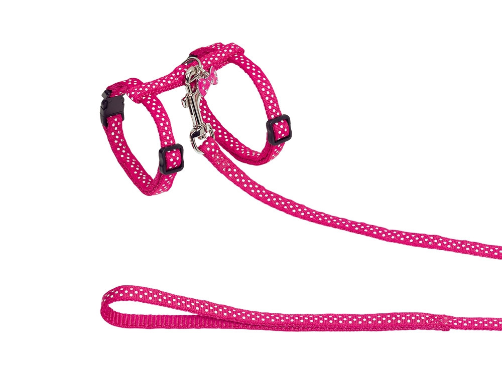 Kattenset "DOTS"  roze