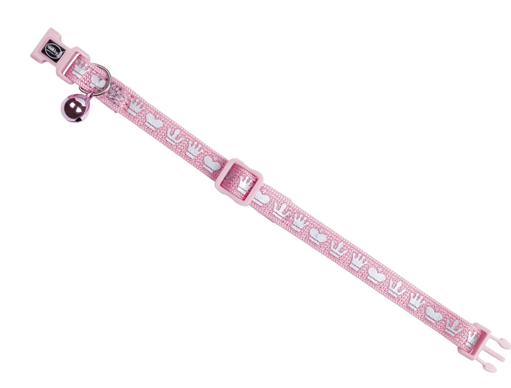 Kattenhalsband "Royale"  roze
