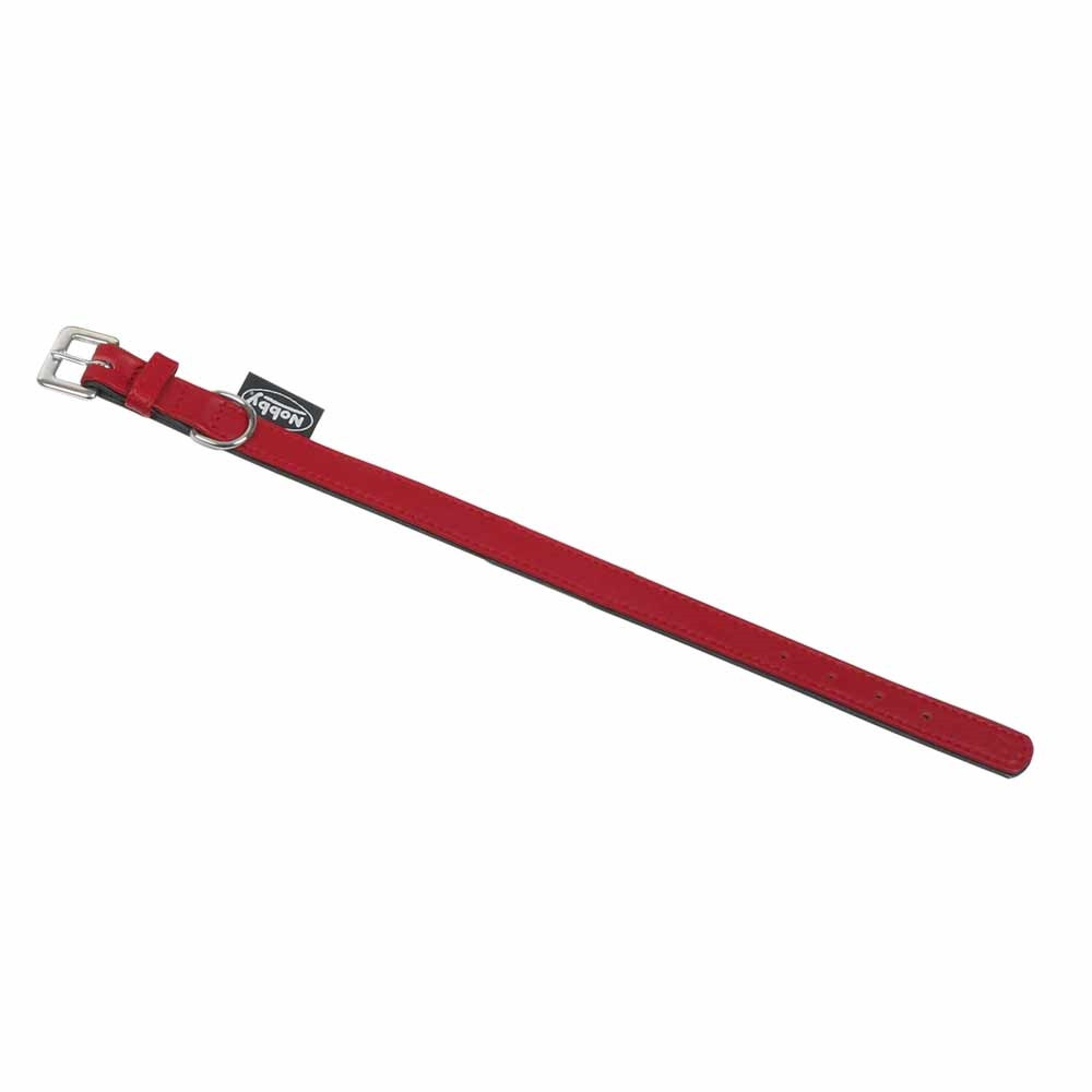 Kraag "ZUID" 52 cm (41-49 cm); 25/28 mm rood
