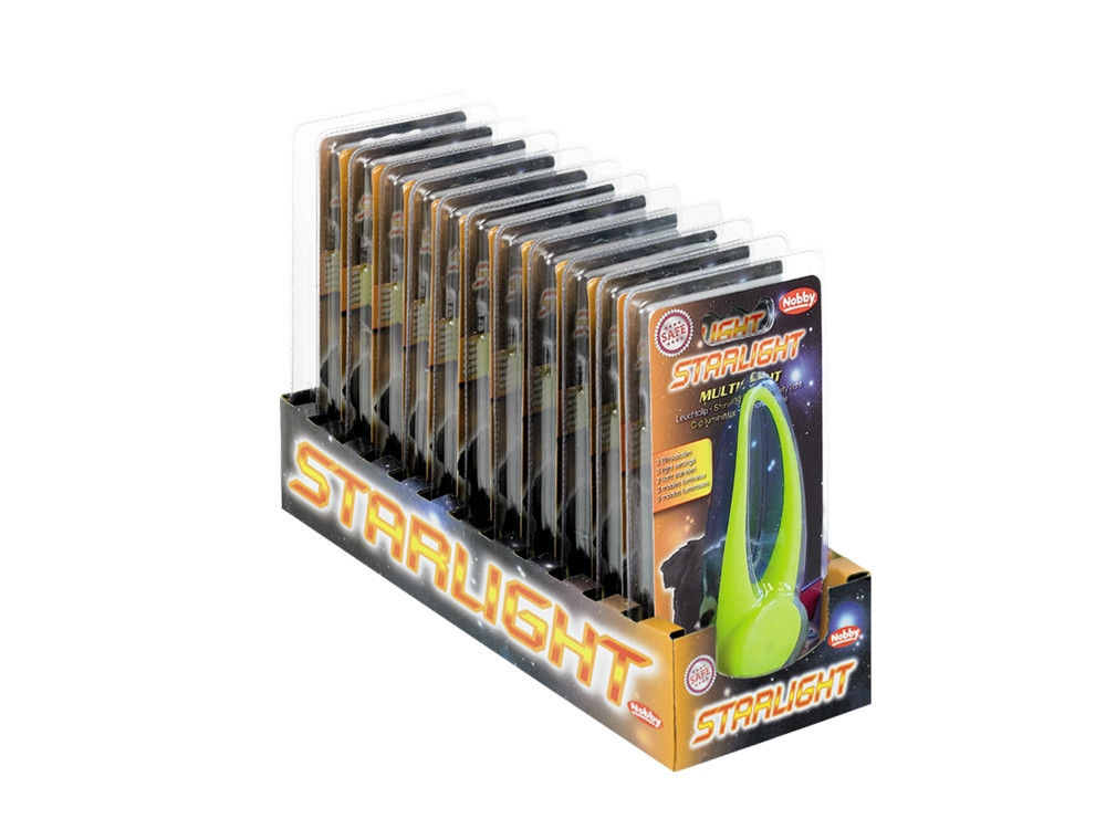 Glanzende clip "MULTI LIGHT" large display 12 st. 