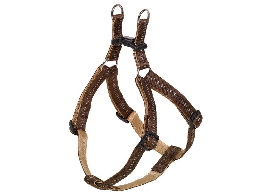 Harnas "Softgrip" borst: 30-40 cm; b: 10 mm bruin