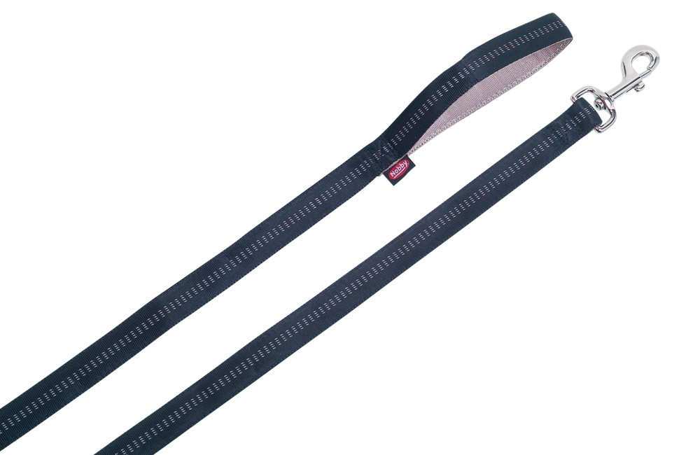 Lijn "Softgrip" l: 120 cm; b: 10 mm zwart