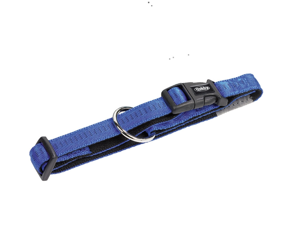 Kraag "Softgrip" l: 40/55 cm; b: 25 mm blauw