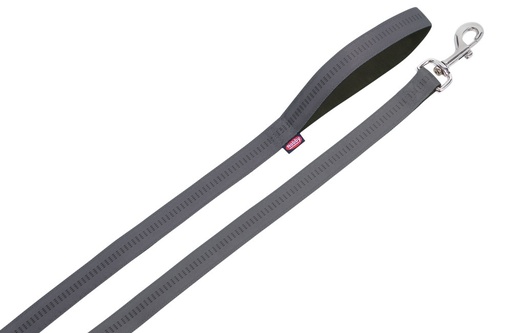 [NB7851574] Lijn "Softgrip" l: 120 cm; b: 20 mm donker grijs / zwart