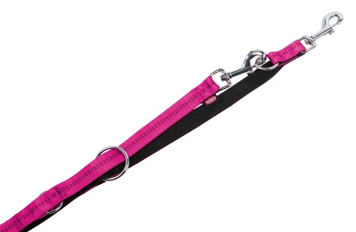 [NB7851877] Trainingslijn "Soft Grip" l: 200 cm; b: 20 mm fuchsia / zwart