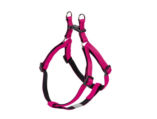 [NB7852077] Harnas "Softgrip" borst: 40/56 cm; b: 15 mm fuchsia / zwart