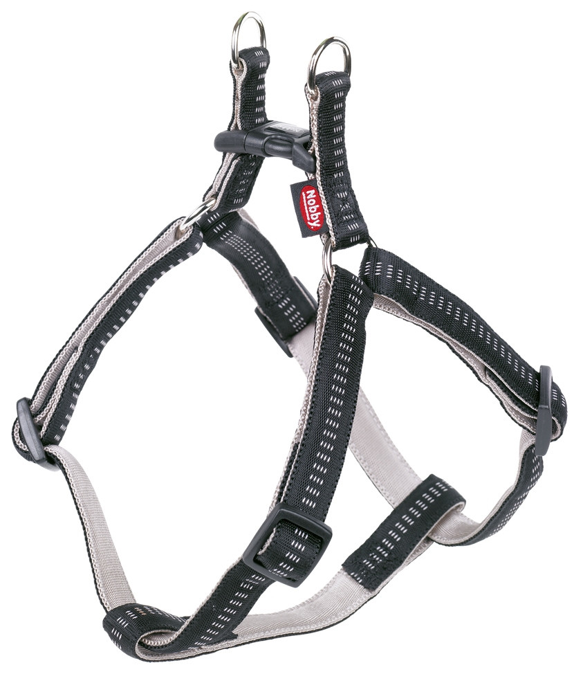 Harnas "Softgrip" borst: 50/72 cm; b: 20 mm zwart
