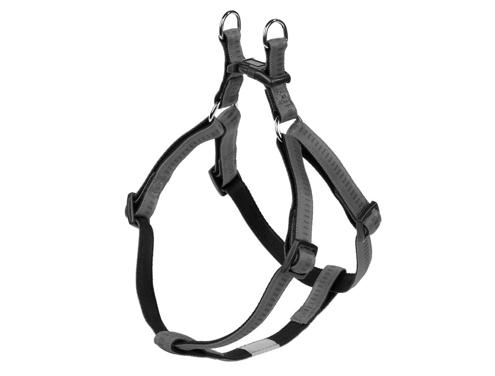 Harnas "Softgrip" borst: 50/72 cm; b: 20 mm donker grijs / zwart