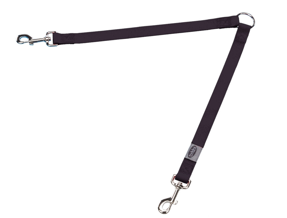 Riem "Klassiek" l: 2 x 30 cm; b: 10 mm zwart